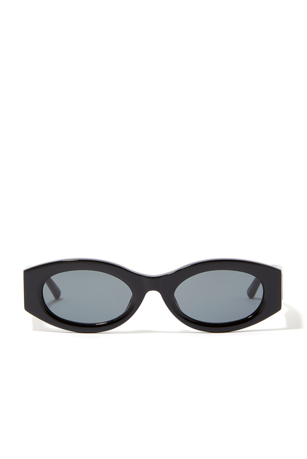 x Attico Berta Oval Sunglasses